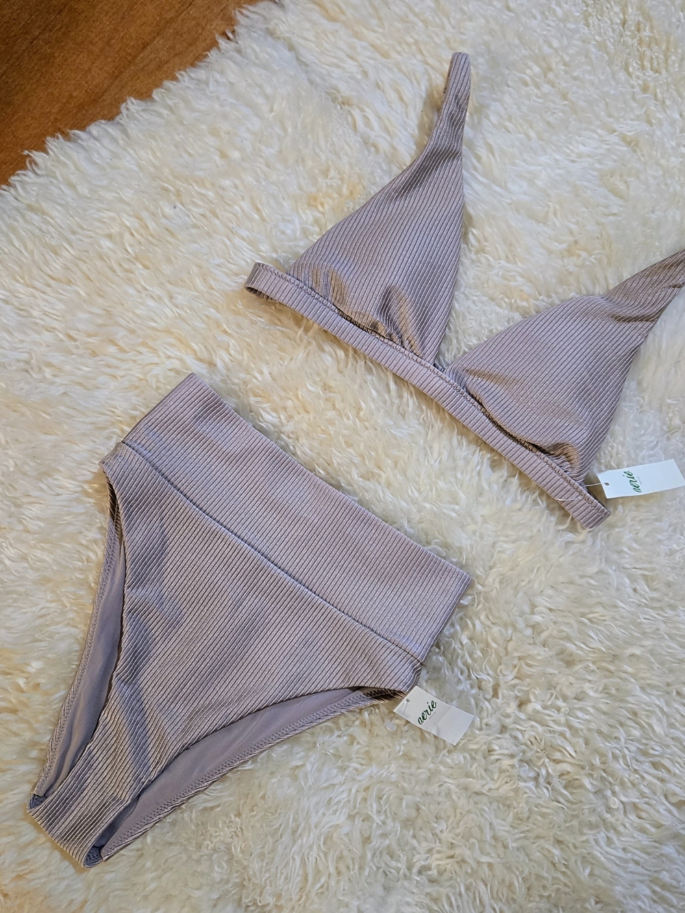 Aerie Nude bikini Set NWT Size XS